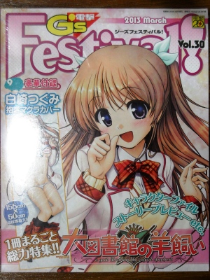 20130116 Amazonから電撃G's Festival! Vol.30 2013年03月号